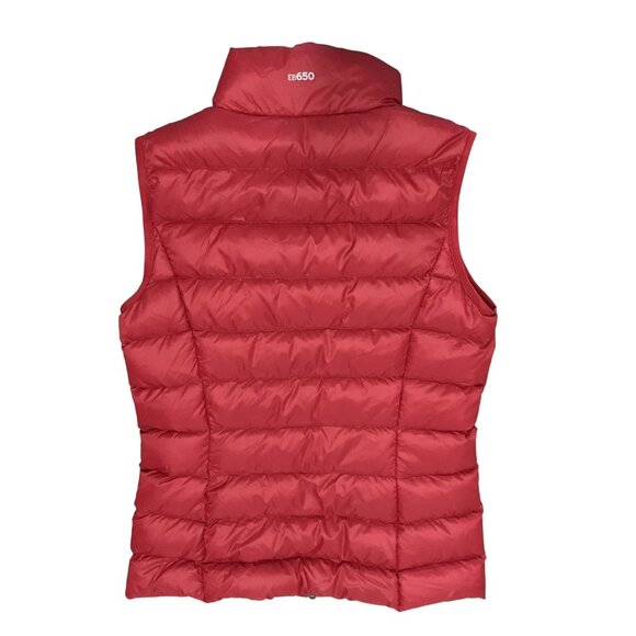 Eddie Bauer Womens Red Puffer Down Vest Size XS - Picture 2 of 9